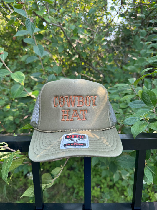 Cowboy Hat - Olive