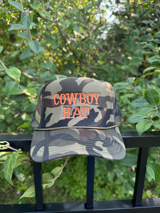 Cowboy Hat - Camo