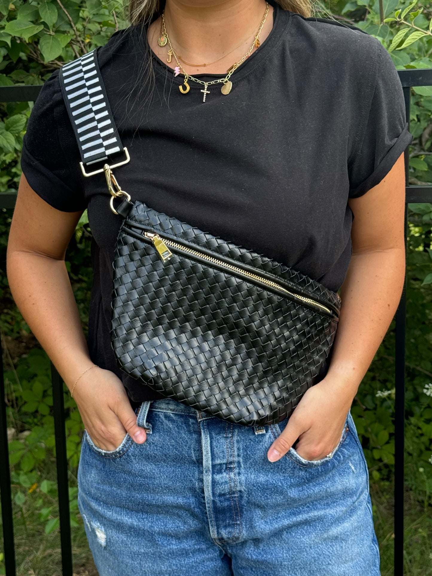 Woven Bumbag - Black